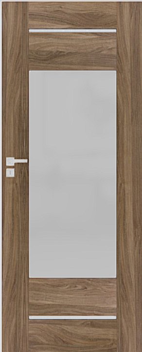 Interiérové dveře DRE PREMIUM 11 - dekorativní dýha 3D - ořech americký