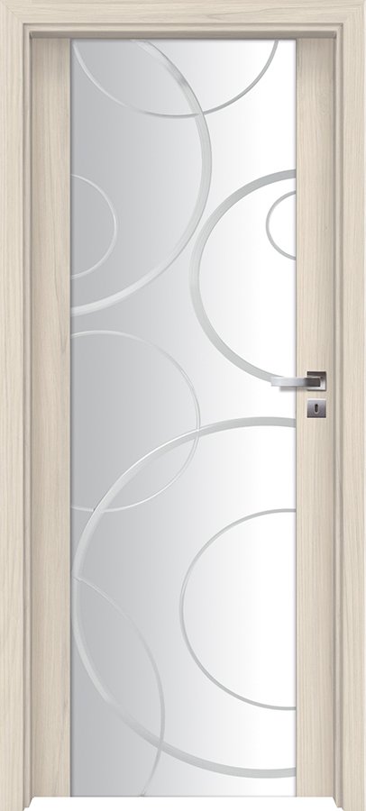 Interiérové dveře INVADO D´ARTAGNAN Tondo - dýha Enduro plus - dub jarní B705