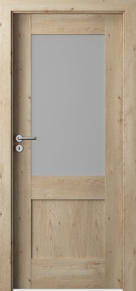 Posuvné interiérové dveře VERTE PREMIUM C - C1 - dýha Portaperfect 3D - dub klasický