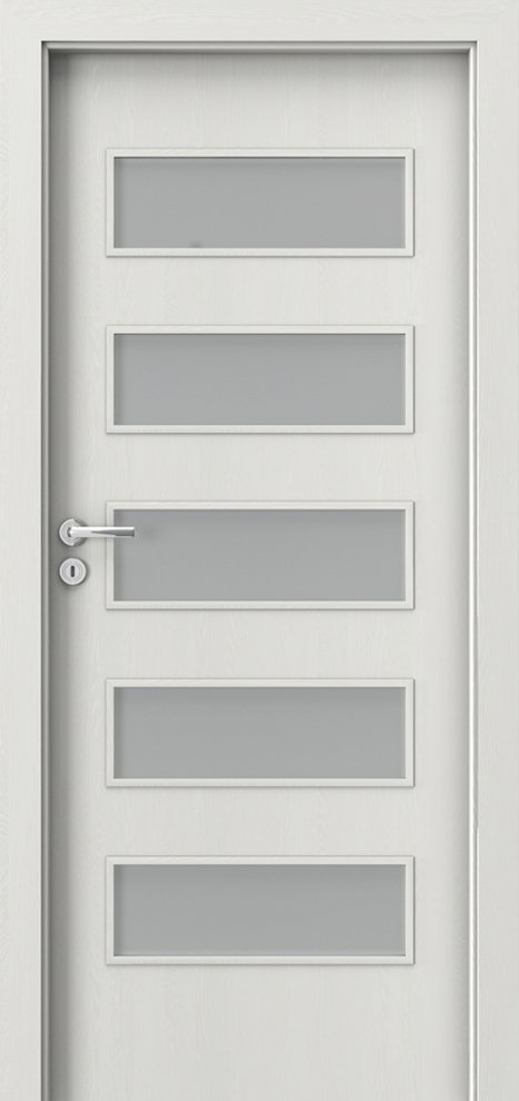 Posuvné interiérové dveře PORTA FIT G.5 - dýha Portasynchro 3D - wenge bílá
