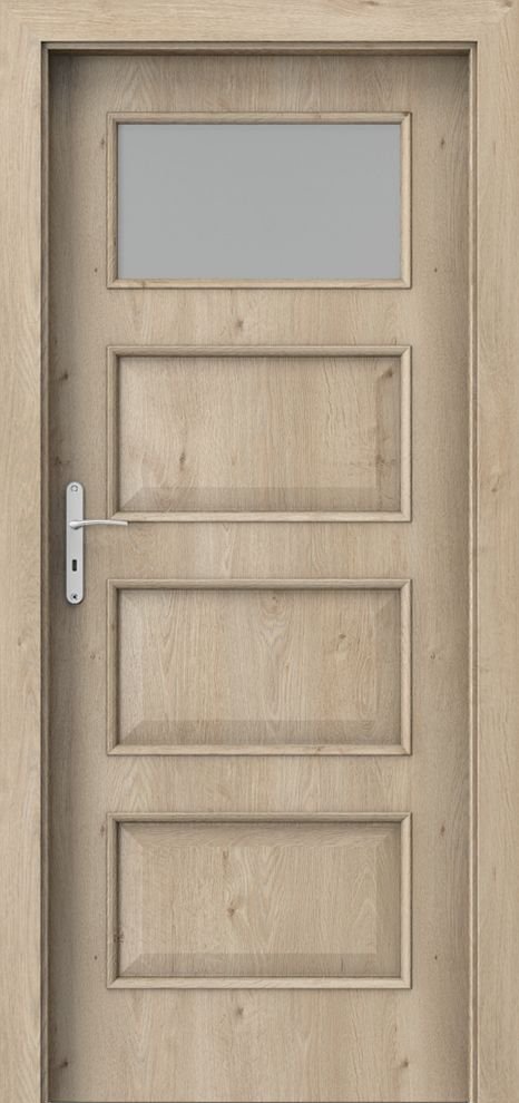 Interiérové dveře PORTA NOVA 5.2 - dýha Portaperfect 3D - dub klasický