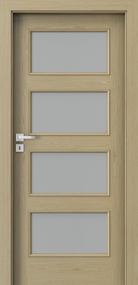 Interiérové dveře PORTA NATURA CLASSIC 5.5 - přírodní dýha Select - dub