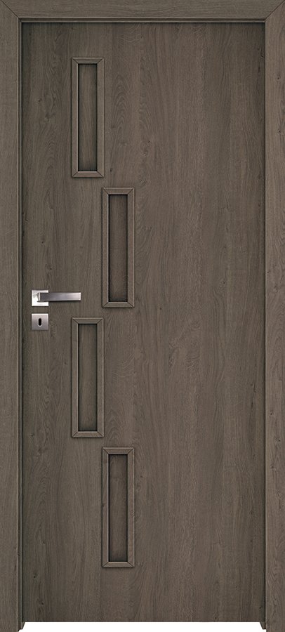 Interiérové dveře INVADO SAGITTARIUS 3 - dýha Enduro 3D - dub popelavý B598