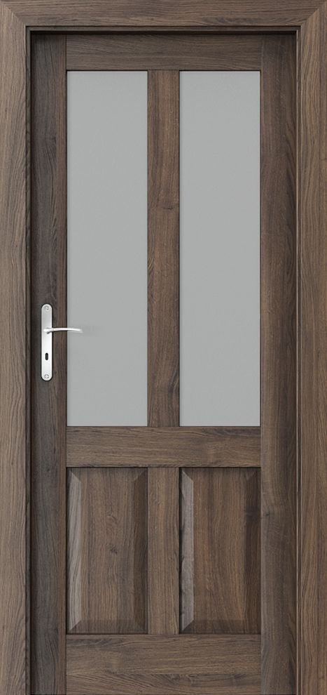 Posuvné interiérové dveře PORTA HARMONY A.1 - dýha Portasynchro 3D - dub šarlatový