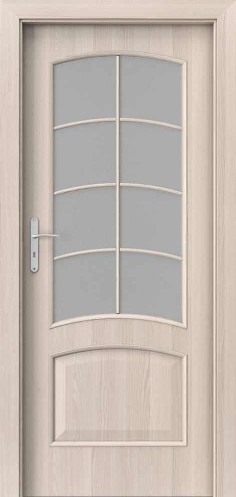 Posuvné interiérové dveře PORTA NOVA 6.4 - dýha Portadecor - ořech bělený