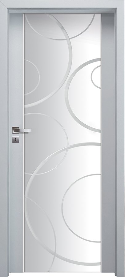 Interiérové dveře INVADO D´ARTAGNAN Tondo - Eco-Fornir laminát CPL - bílá B490