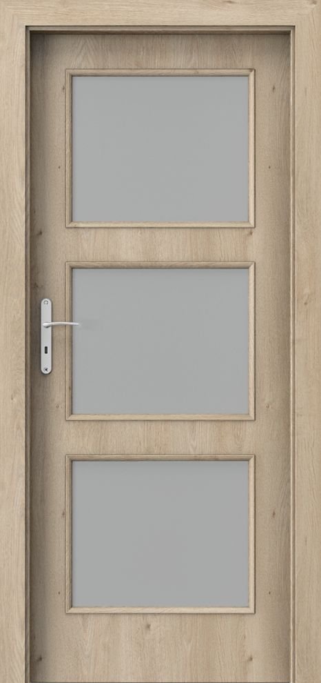 Interiérové dveře PORTA NOVA 4.4 - dýha Portaperfect 3D - dub klasický