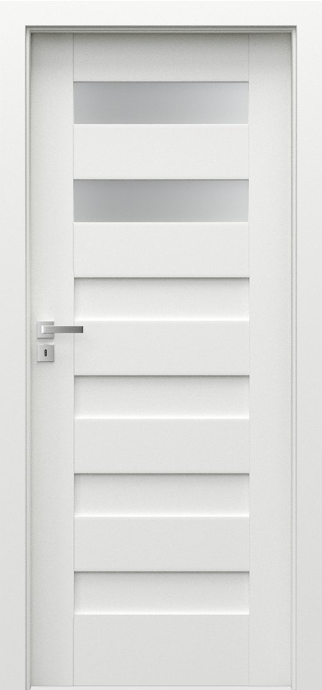 Posuvné interiérové dveře PORTA KONCEPT C.2 - folie Premium - bílá