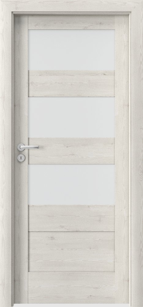 Posuvné interiérové dveře VERTE L - L3 - dýha Portasynchro 3D - borovice norská