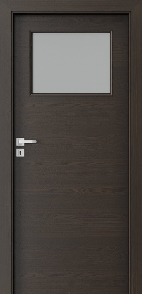 Interiérové dveře PORTA NATURA CLASSIC 7.2 - přírodní dýha Select - ořech tmavý
