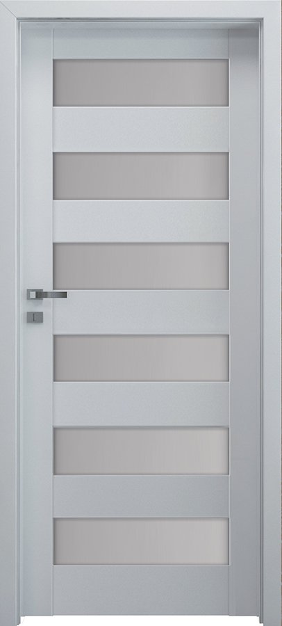 Interiérové dveře INVADO NOGARO 3 - Eco-Fornir laminát CPL - bílá B490