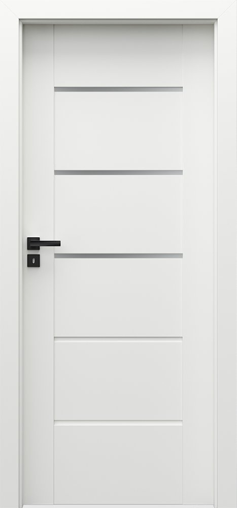 Posuvné interiérové dveře VERTE PREMIUM E - E3 - folie Premium - bílá