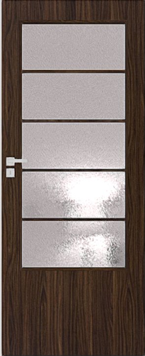 Interiérové dveře DRE ARTE B 30 - dekorativní dýha 3D - eben (do vyprodání zásob)