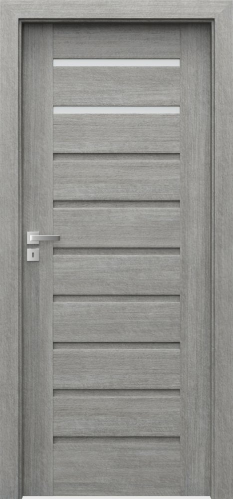 Interiérové dveře PORTA KONCEPT A.2 - Portalamino - dub stříbřitý
