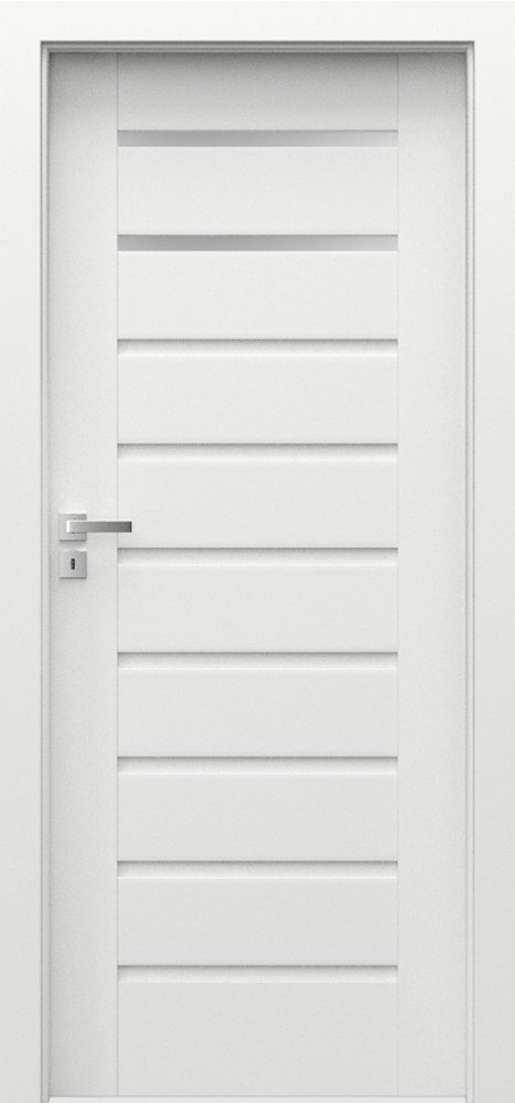 Posuvné interiérové dveře PORTA KONCEPT A.2 - folie Premium - bílá