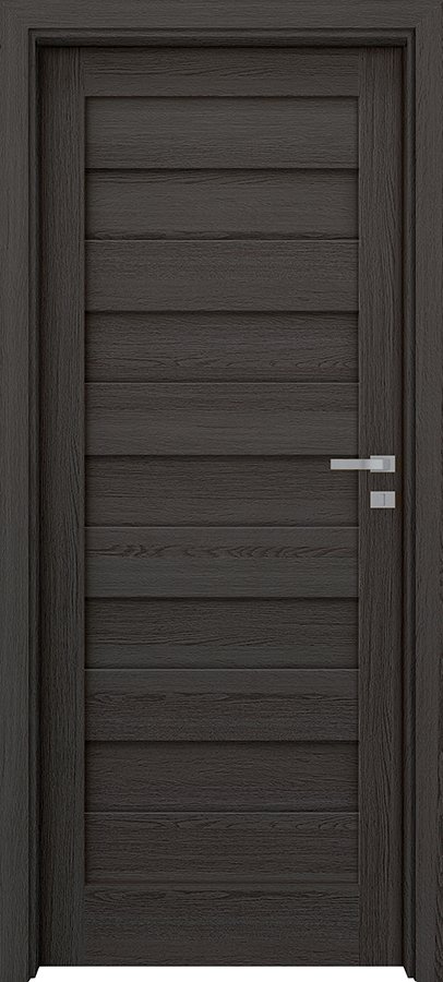 Posuvné interiérové dveře INVADO LIVATA 1 - dýha Enduro 3D - antracit B637