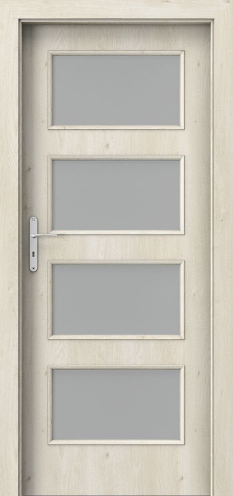 Posuvné interiérové dveře PORTA NOVA 5.5 - dýha Portaperfect 3D - dub Skandinávský