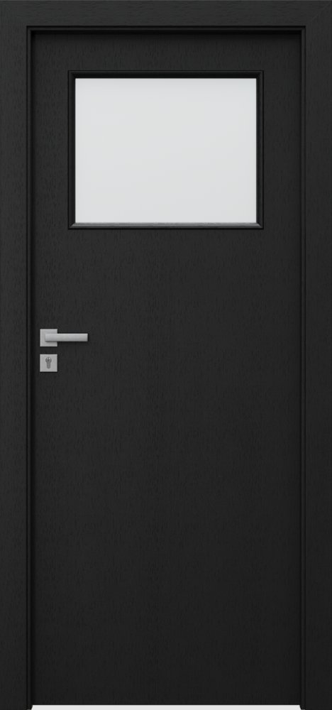 Interiérové dveře PORTA NATURA CLASSIC 1.2 - přírodní dýha Select - černá
