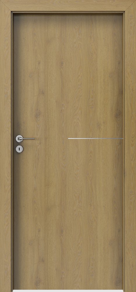 Interiérové dveře PORTA LINE G.1 - dýha CPL HQ 0,2 - dub přírodní