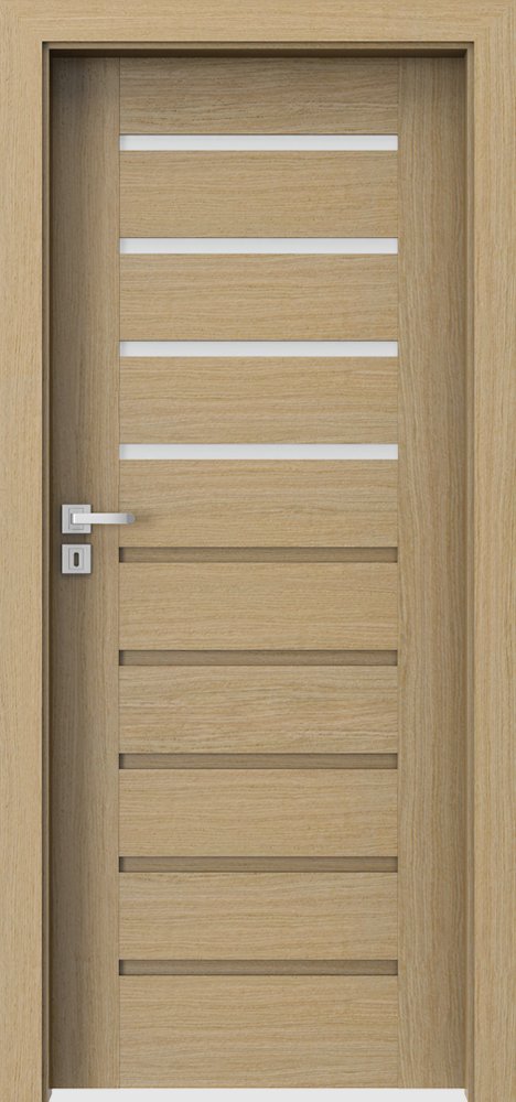 Interiérové dveře PORTA NATURA KONCEPT A.4 - přírodní dýha Standard - dub 1
