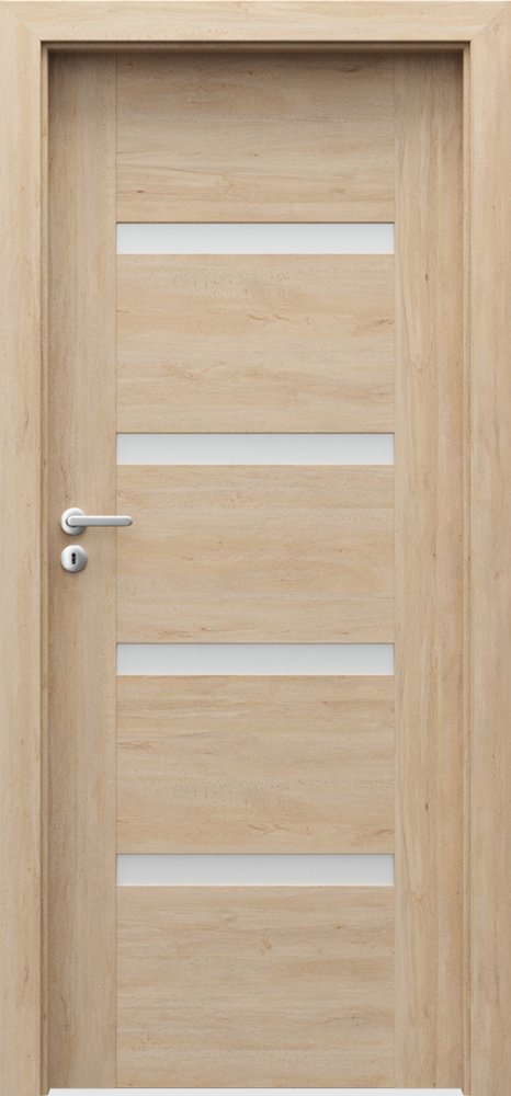 Posuvné interiérové dveře PORTA INSPIRE C.4 - dýha Portaperfect 3D - buk Skandinávský