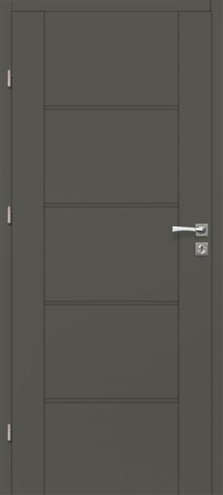 Interiérové dveře VOSTER MOBI 50 - dýha Finish - grafit mat