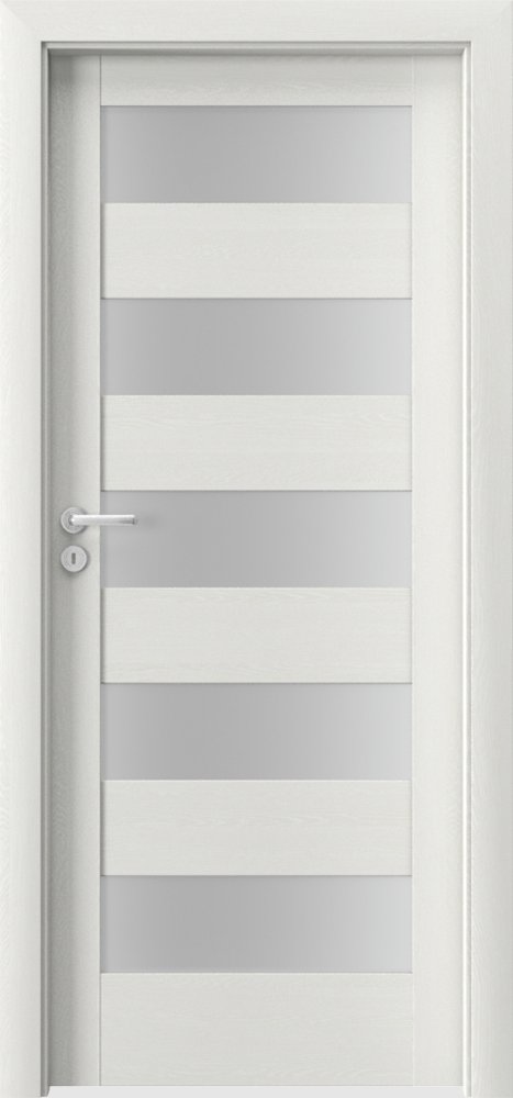Interiérové dveře VERTE C - C5 - dýha Portasynchro 3D - wenge bílá