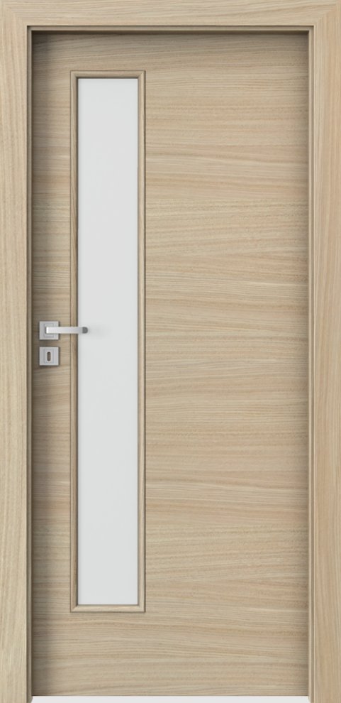 Interiérové dveře PORTA NATURA CLASSIC 7.4 - přírodní dýha Satin - dub světlý