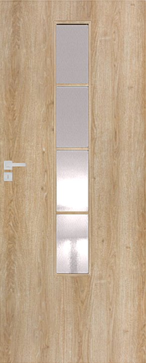 Interiérové dveře DRE ARTE B 50 - dekorativní dýha 3D - jilm
