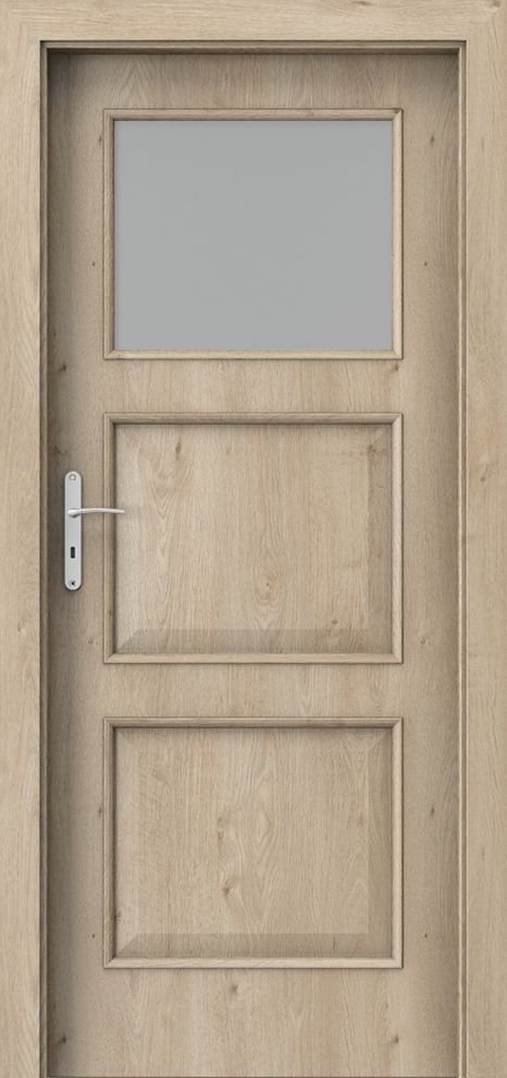 Interiérové dveře PORTA NOVA 4.2 - dýha Portaperfect 3D - dub klasický