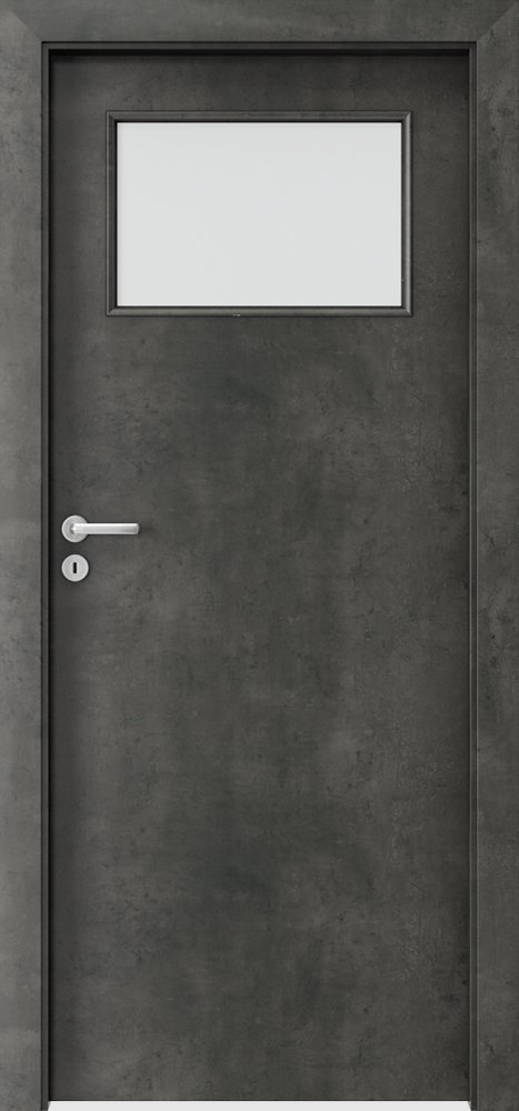 Interiérové dveře PORTA Laminát CPL 1.2 - dýha CPL HQ 0,7 - beton tmavý