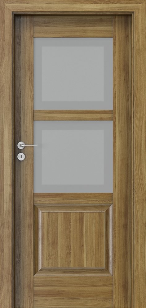 Interiérové dveře PORTA INSPIRE B.2 - dýha Portasynchro 3D - akát medový