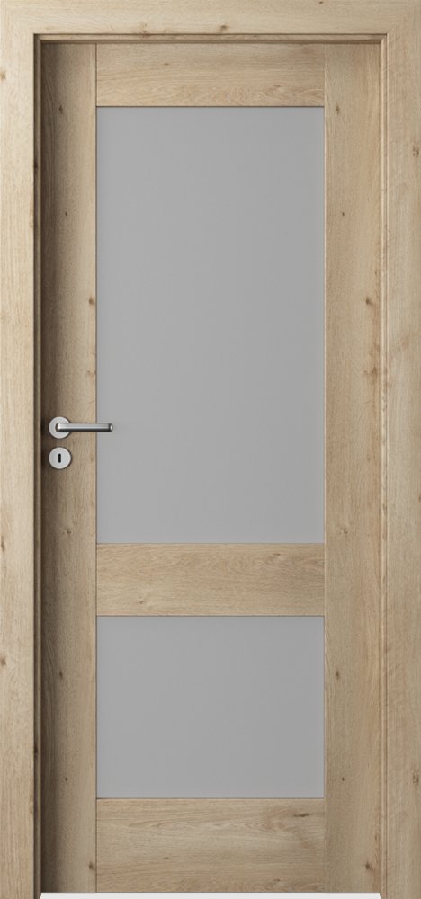 Posuvné interiérové dveře VERTE PREMIUM C - C2 - dýha Portaperfect 3D - dub klasický