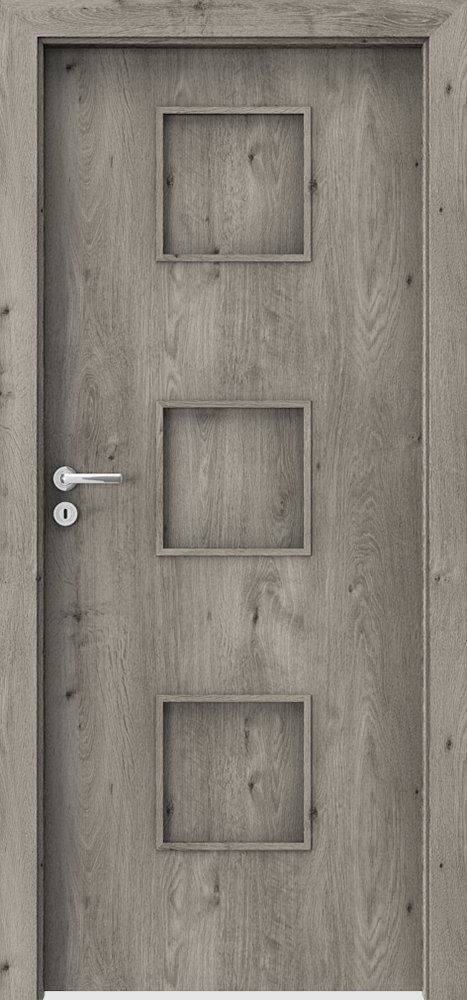 Interiérové dveře PORTA FIT C.0 - dýha Portaperfect 3D - dub Sibiřský