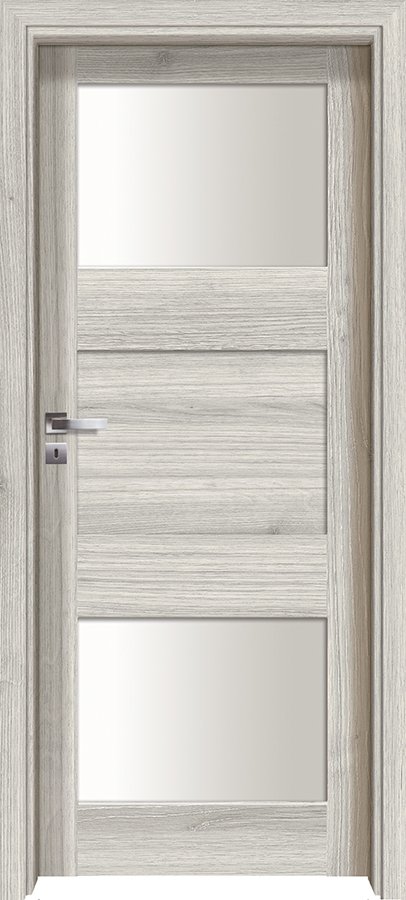 Posuvné interiérové dveře INVADO FOSSANO 5 - dýha Enduro plus - dub zimní B707