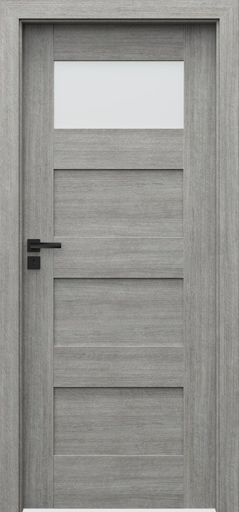 Interiérové dveře VERTE PREMIUM A - A1 - Portalamino - dub stříbřitý