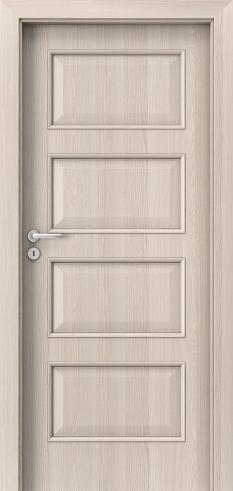 Posuvné interiérové dveře PORTA Laminát CPL 5.1 - dýha CPL HQ 0,2 - ořech bělený