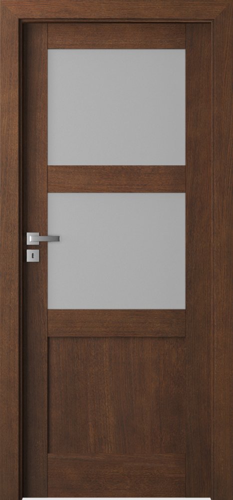Interiérové dveře PORTA NATURA GRANDE B.2 - přírodní dýha Satin - mocca