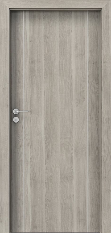 Interiérové dveře PORTA LINE A.1 - dýha Portasynchro 3D - akát stříbrný