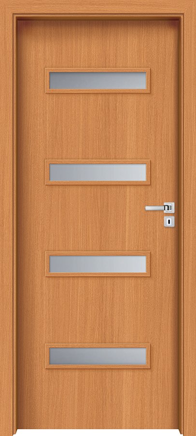 Posuvné interiérové dveře INVADO PARMA 1 - dýha Enduro - dub B224