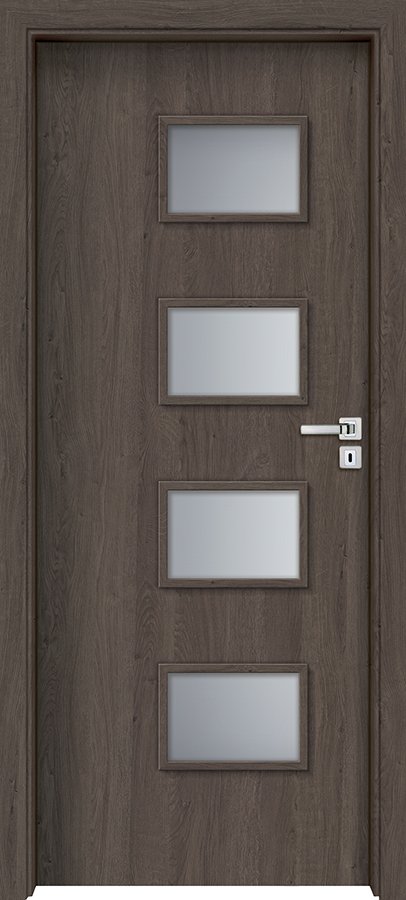 Interiérové dveře INVADO ORSO 1 - dýha Enduro 3D - dub popelavý B598