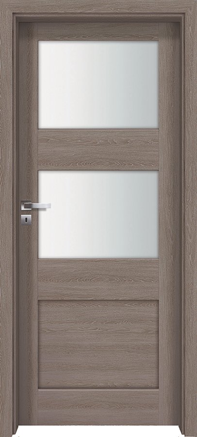 Interiérové dveře INVADO FOSSANO 4 - Eco-Fornir forte - dub šedý B476