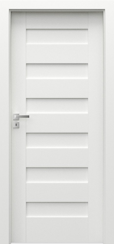 Interiérové dveře PORTA KONCEPT C.0 - folie Premium - bílá