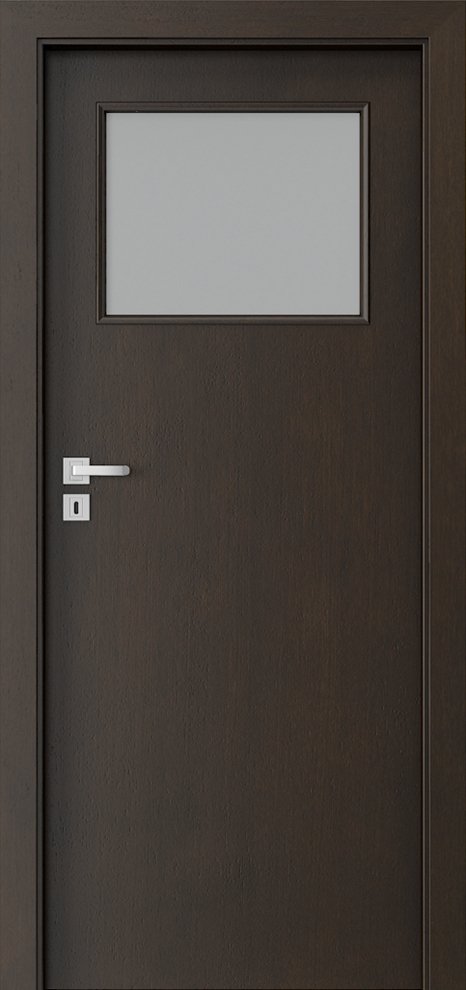 Interiérové dveře PORTA NATURA CLASSIC 1.2 - přírodní dýha Satin - nero
