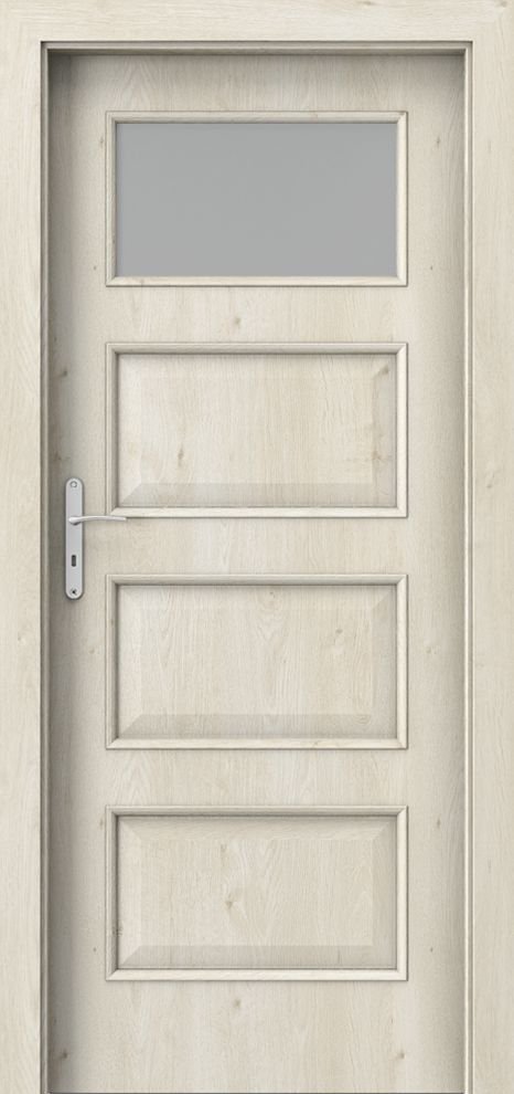 Posuvné interiérové dveře PORTA NOVA 5.2 - dýha Portaperfect 3D - dub Skandinávský