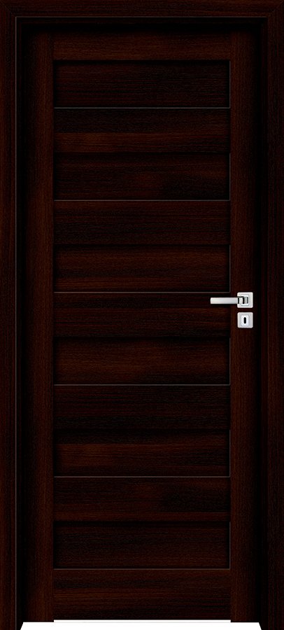 Posuvné interiérové dveře INVADO NOGARO 1 - dýha Enduro - eben B406
