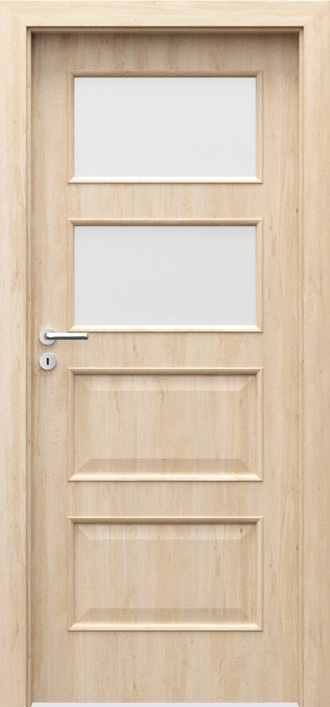 Posuvné interiérové dveře PORTA NOVA 5.3 - dýha Portaperfect 3D - buk Skandinávský