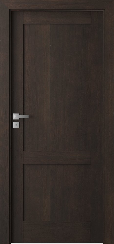 Interiérové dveře PORTA NATURA GRANDE C.0 - přírodní dýha Satin - nero