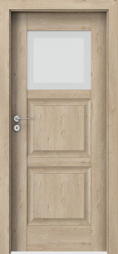 Interiérové dveře PORTA INSPIRE B.1 - dýha Portaperfect 3D - dub klasický