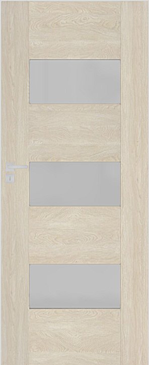Interiérové dveře DRE SOLTE - model 3 - dekorativní dýha 3D - dub grand